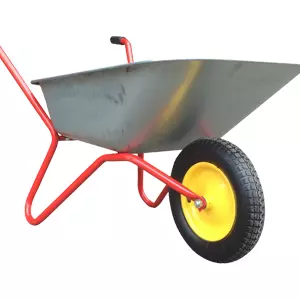 Тачка садовая с 1 колесом 65 л/150 кг (кузов - 0,6 мм)