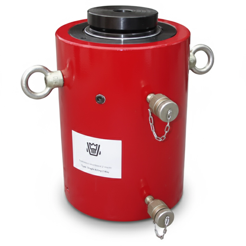 Домкрат ДГ100Г300 (вын. насос) гидравлический двустор. 100 т