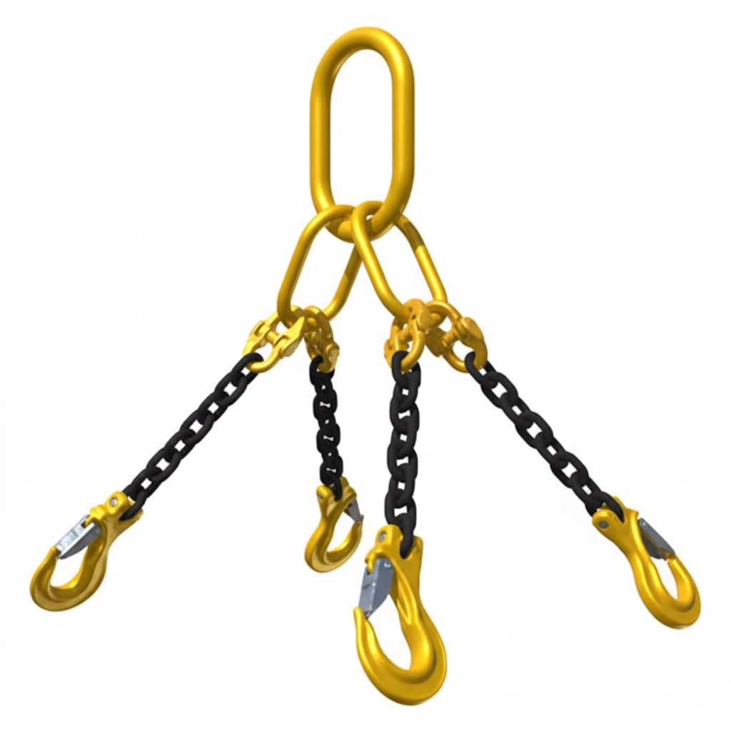 Строп цепной четырехветвевой 4СЦ-17т 3м