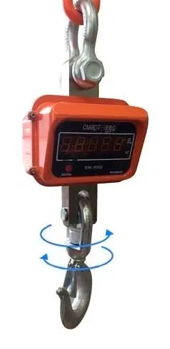 Весы крановые электронные ВК 10т 360° (сменный аккум.) + поверка