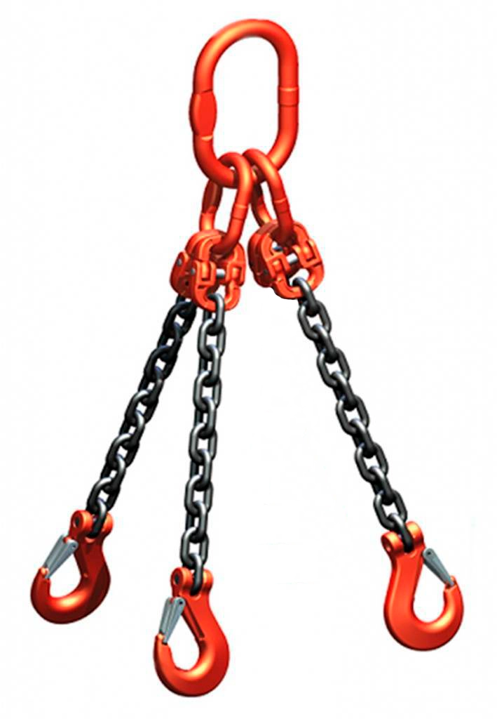 Строп цепной трехветвевой 3СЦ-3.15т 1м