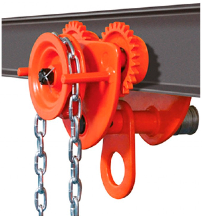 Тележка для тали 5 т 12 м