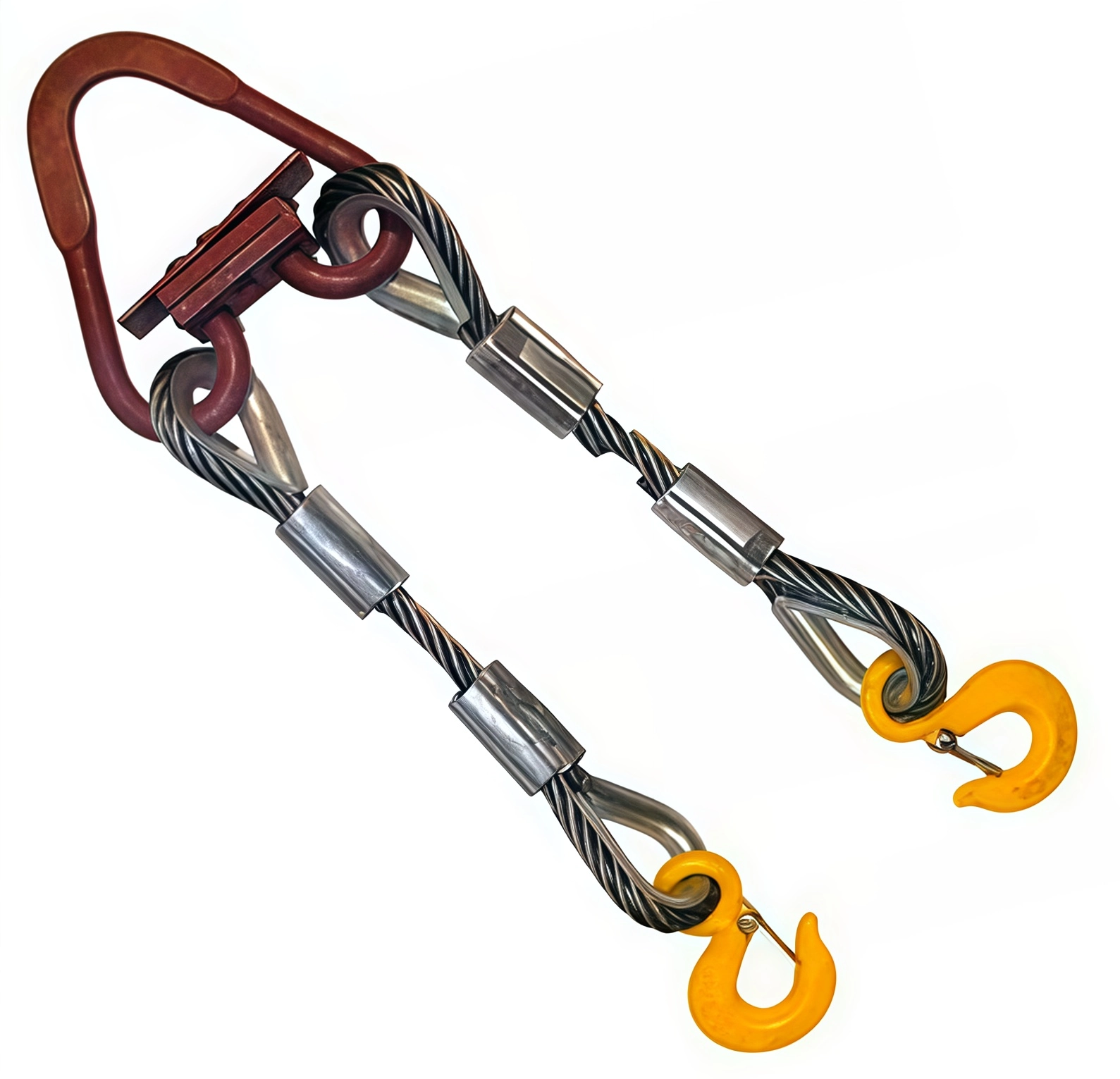 Строп канатный двухветвевой 2СК-4т 6.5м (опрессовка)