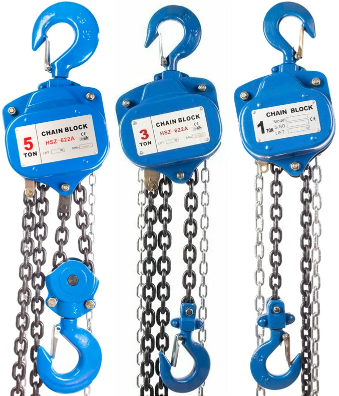 Таль цепн. ручн. (премиум: запас проч. - 4х) 5 т 12 м