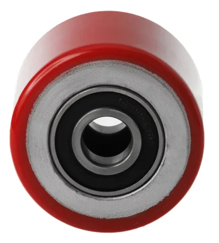LR91+1 - Ролик для гидравлических тележек 70х60 мм (полиуретан)
